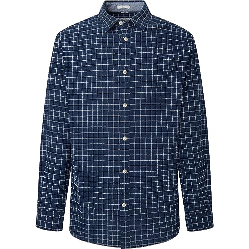 Chemise casual Pepe Jeans Cleveland en coton haut de gamme pour homme