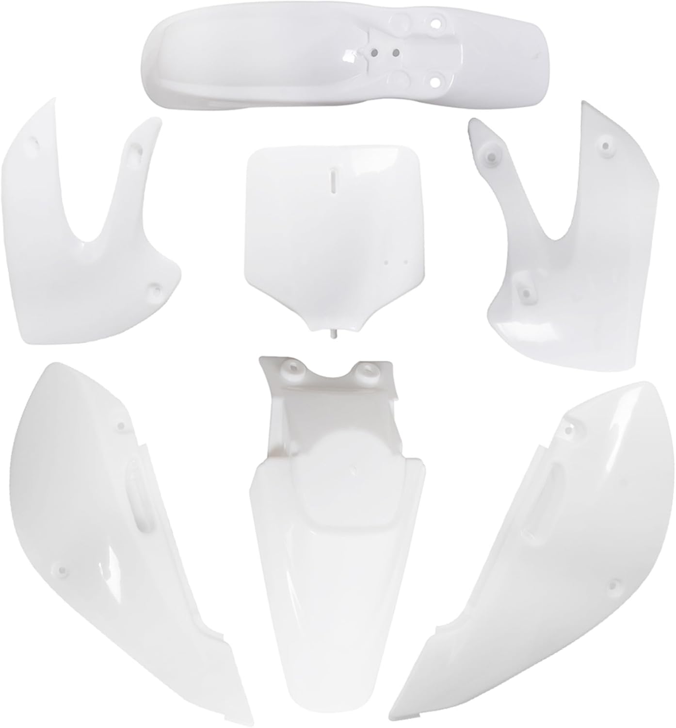 GXYWADY Motorcycle Plastic Mudguard Fairing Kit Replacement for Suzuki RM65 KX 65 KLX 110 KLX110 DRZ110