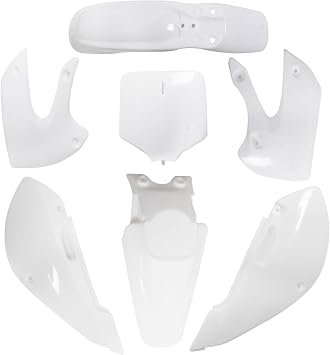 GXYWADY Motorcycle Plastic Mudguard Fairing Kit Replacement for Suzuki RM65 KX 65 KLX 110 KLX110 DRZ110