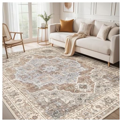 Micgeek Washable 8x10 Area Rugs