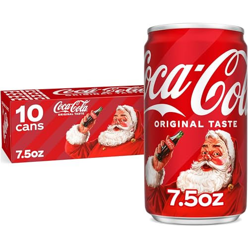 Coca-Cola Fridge Pack Soda Soft Drinks, 7.5 fl oz Cans,