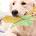 Chaies Kauspielzeug Für Hunde - Plüsch-Kauspielzeug Maiskolben Für Hunde - Multifunktionelles Interaktives Spielzeug Gegen Langeweile Bei Hunden Und Welpen