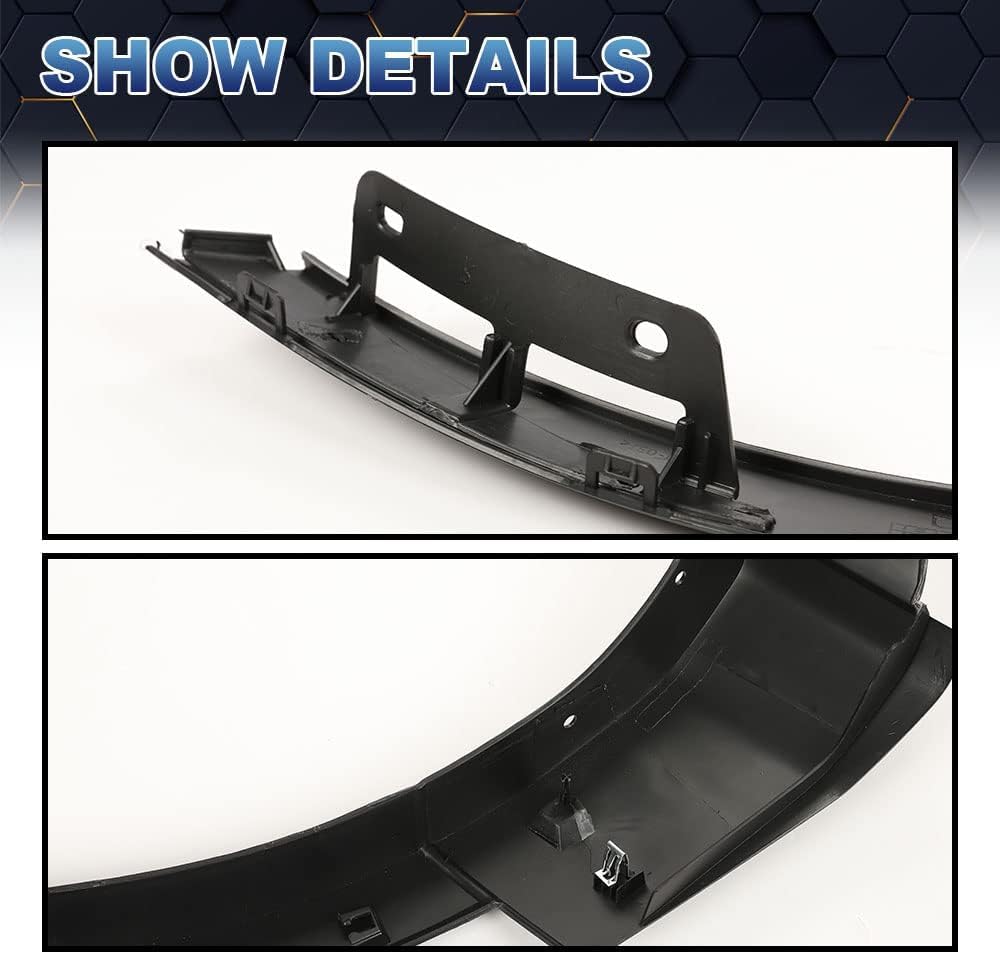 PIT66 Fender Flare Molding, Compatible with Ford Explorer 2011 2012 2013 2014 2015 Front Right 52171BY