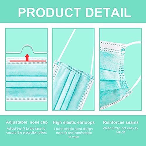 100 Pcs Kids Disposable Face Mask - Dust Masks Childrens Safety Masks For Girls Boys #TOP2