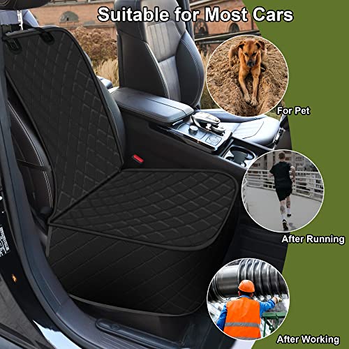 image for Femuar 2 Packs Car Front Seat Cover for Dogs, Waterproof Pet Car Seat 