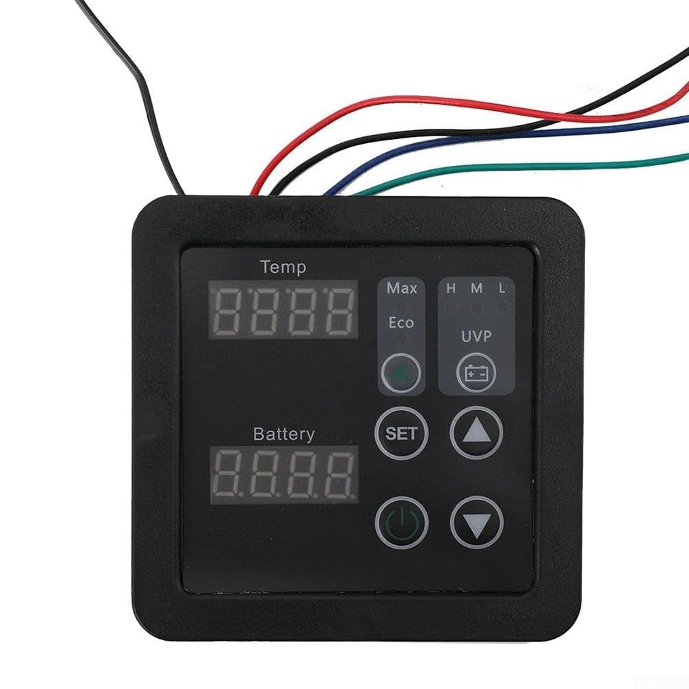 BD25HC Compressore Frigorifero DC | 12-24V con controllo solare della temperatura | Raffreddato ad aria per la refrigerazione automobilistica e nautica | Unità di raffreddamento efficiente