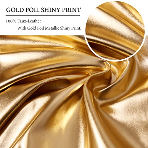 EUCIOR Decorative Pillow,Gold Pillow Covers 12x20,Decorative Throw Pillow Covers Modern Metallic Shiny Cushion Cover,Throw Pillows for Bed Couch Sofa,Gold Pillows by EUCIOR - Used condition - Image 4