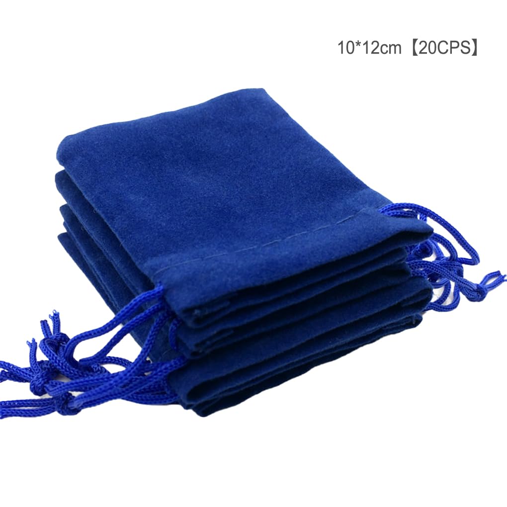 10 set di 20 sacchetti regalo con coulisse per feste, compleanni, caramelle, biscotti, gioielli, casa, bar, panetteria, confezione da 10 x 12 cm
