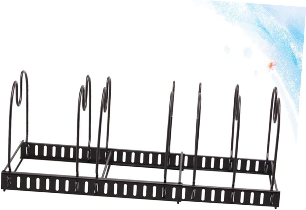 Expandable Pot Organizer Kitchen Pan Storage Rack Pantry Organizers and Storage