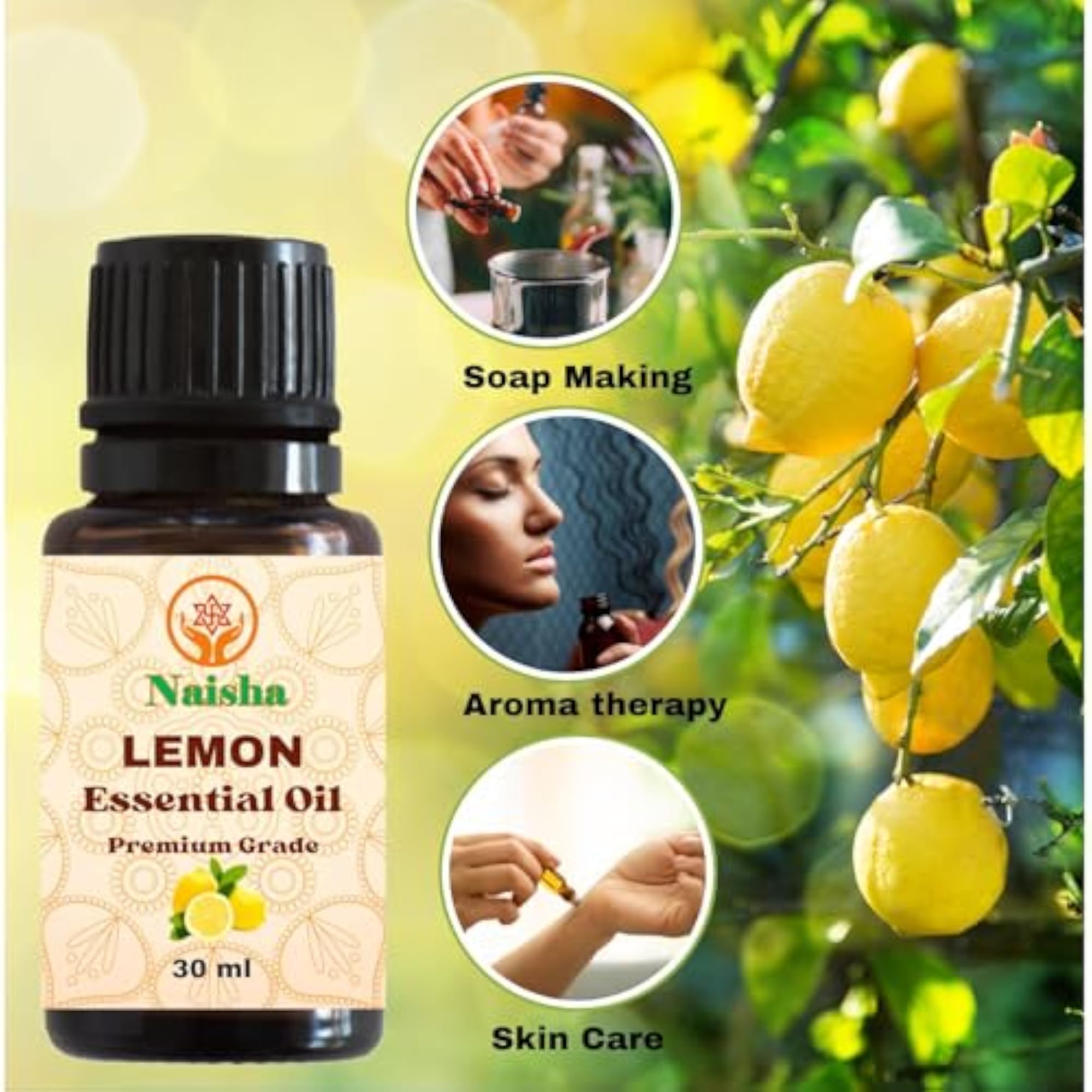 Naisha Essential Aromatherapy Set - 3 x 30 ml