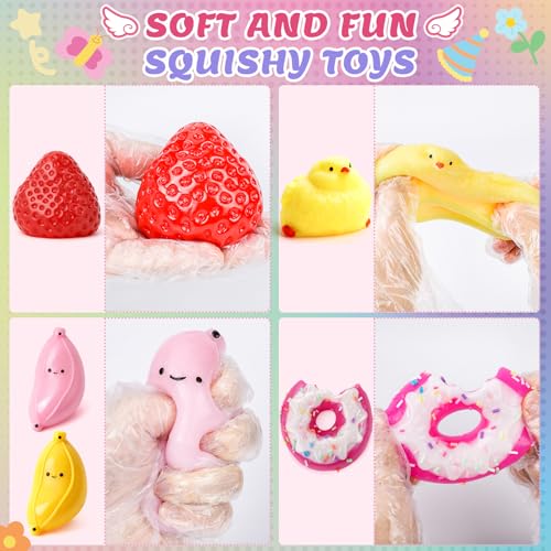 20Pcs Taba Squishy Pack Squishy Fun Box Fidget Toys, Squishies Squeeze Toys - image 4