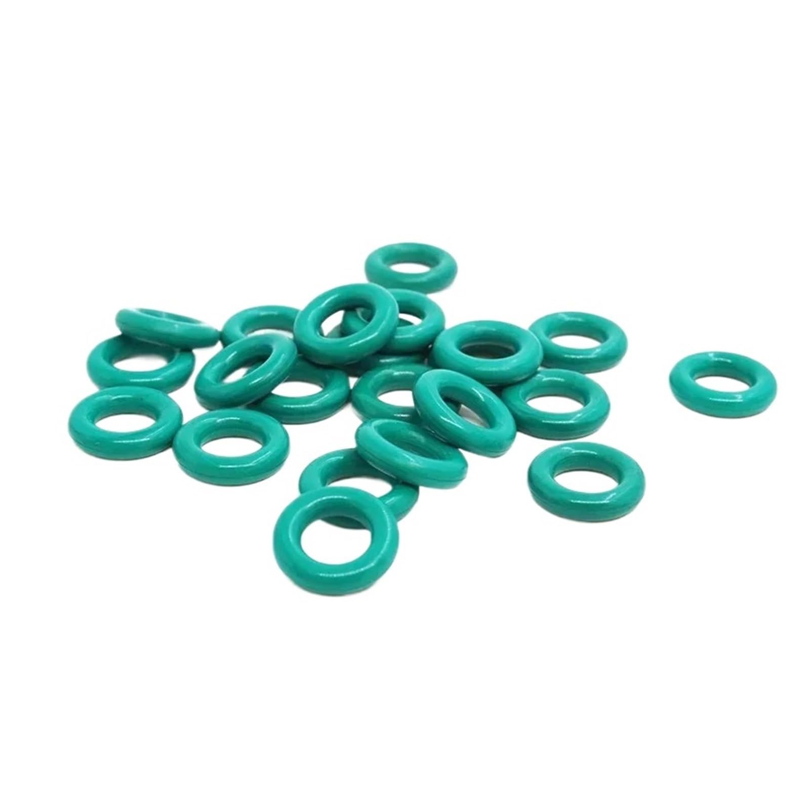 Thick CS1.8mm Green FKM Fluororubber O-Ring Seals(OD41.6xID38-5pcs)