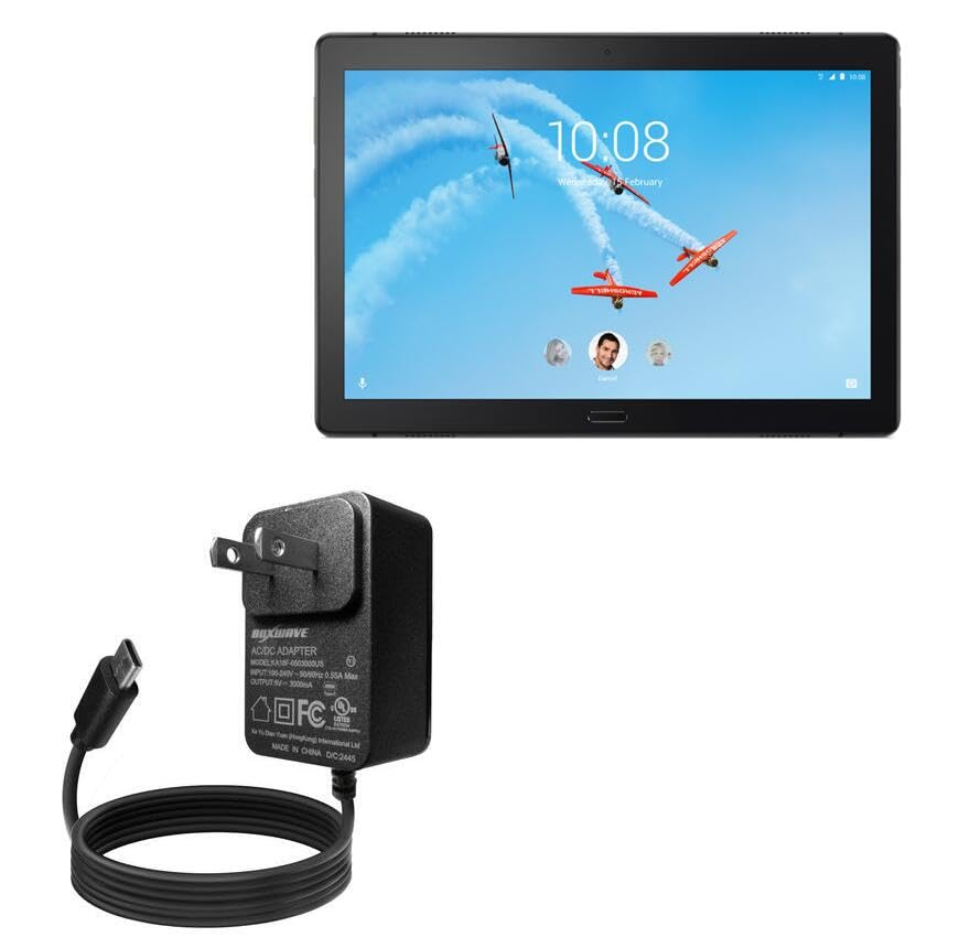 Cargador BoxWave compatible con Lenovo Tab P10 15W miniatura 1