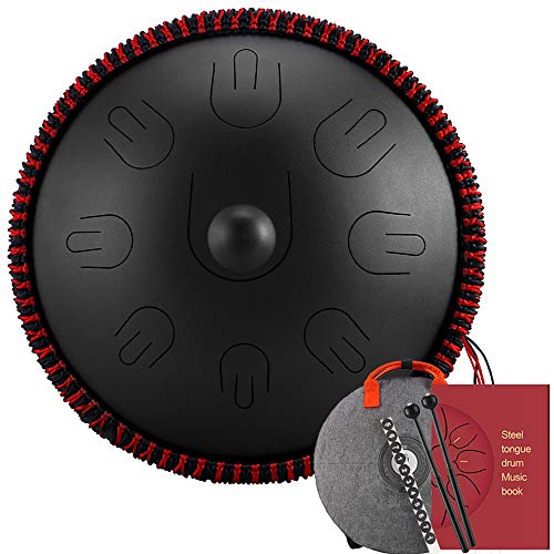 Steel Tongue Drum 14 Inch 9 s D Key con Accesorios miniatura 1