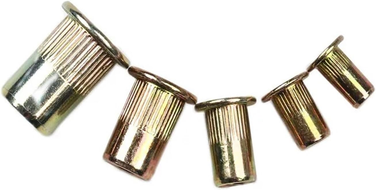 Herramienta de remaches, zinc, acero, 10 piezas, M5
