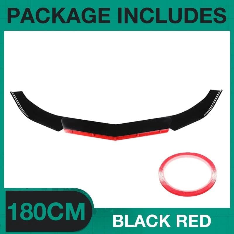 車用フロントスポイラー 車ユニバーサルフロントシャベルリップカーボンファイバーバンパースポイラー保護アクセサリー フロントスポイラー