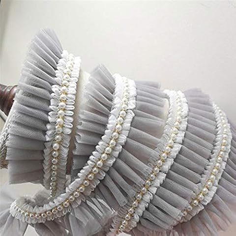 Bene Omnia 6CM Ruffled Lace Trims for Crafts Cover