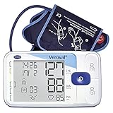 Medición exacta y delicada de la tensión arterial en el brazo, con detección de arritmias y manguito Secure Fit patentado para un perímetro de brazo de 22-42 cm.