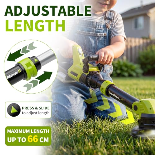 Image of KidBloom Kids Weed Wacker Toy, Kids Gardening Tools with Lights & Sounds