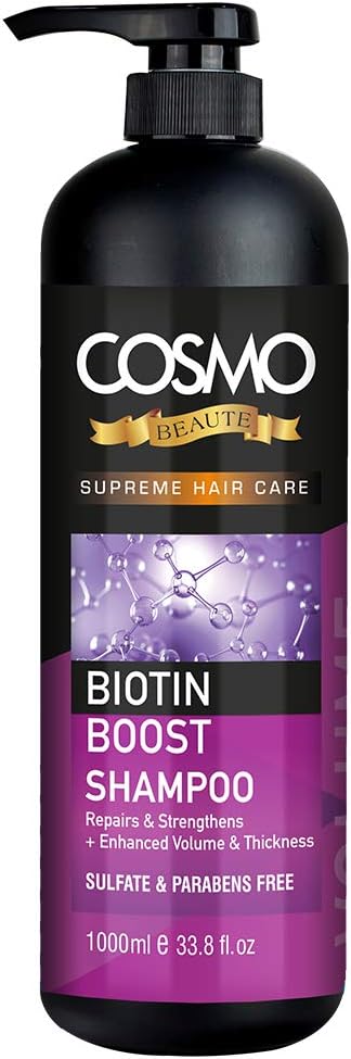 CD COSMO DESIGNS Beaute Hair Care Biotin Boost Enhanced Volume Shampoo - 1000ml, For Unisex