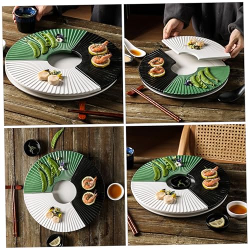 Plato de Sushi Cerámico Estilo Japonés miniatura 6