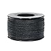Paracord Planet Nano Cord: 0.75mm Diameter 300 Feet Spool of Braided Cord (Black)