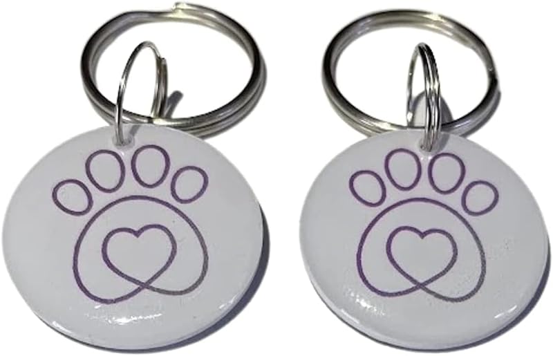 PetQuality Compatible/Replacement for Petsafe SmartDoor Connected Microchip RFID Collar Tags Disc Key (Pack of 2) ZAC19-17682, ZAC19-17683, ZAC19-17240