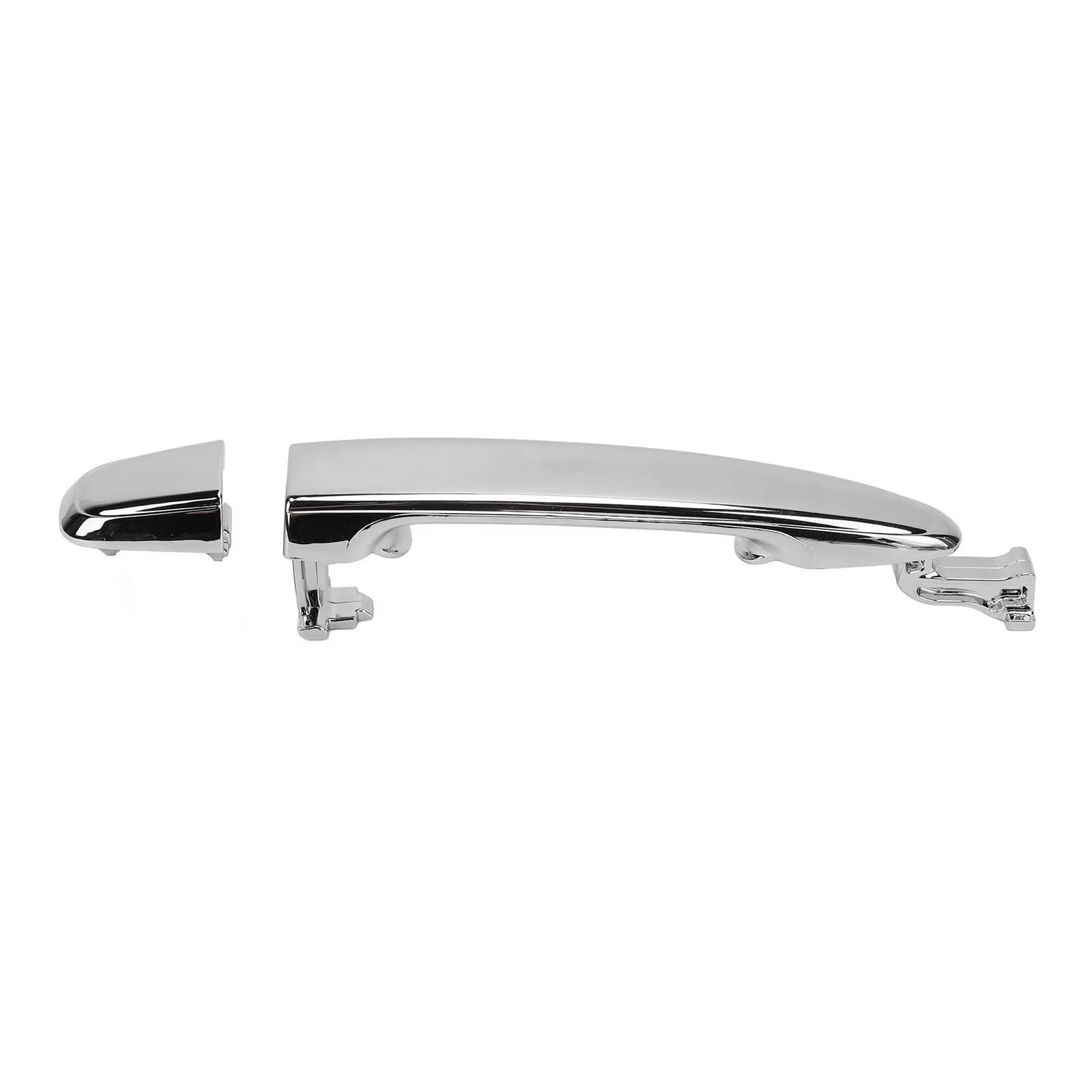 ZJYZYQ Car Sliding Outer Door Handle for Sienna for XL20 2004‑2010 Accessory Sliding Fadeless Outer Rear Door Handles Replacement(Silver)