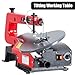 Variable Speed Scroll Saw 16-Inch with Led Workinglight, Extra-Large Adjustable Tilting Work Table for Woodworking