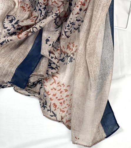 Women Summer Scarfs Soft Cotton Lightweight Long Shawl and Headscarf for All Season4