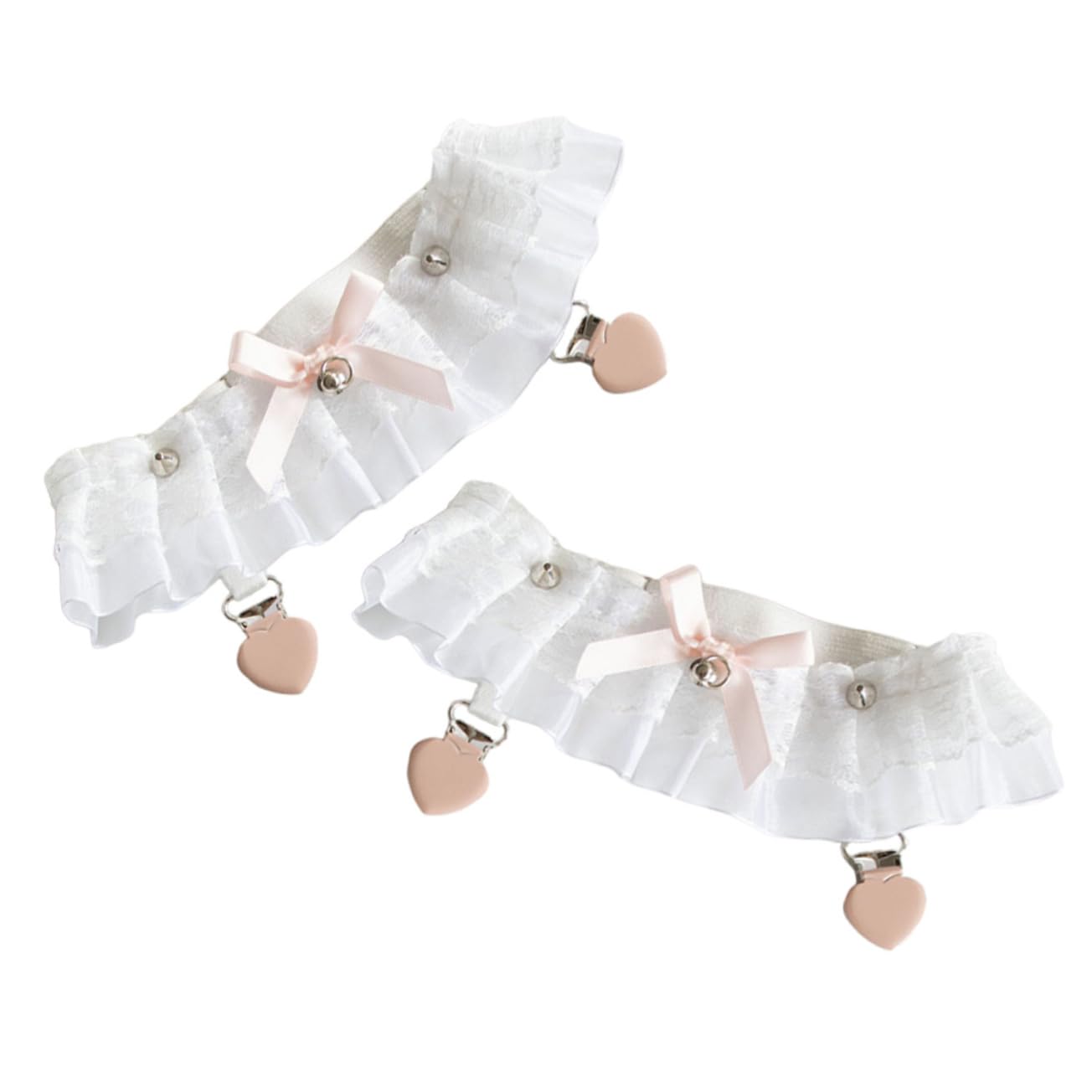 LIFKOME Gürtel Etwas Kettenriemen Für Hochzeitsstrumpfbänder Für Die Braut Brautaccessoires Für Den Hochzeitstag Gesichtskette Heben Beinstrumpfbänder Für Oberschenkel Weiß Metall