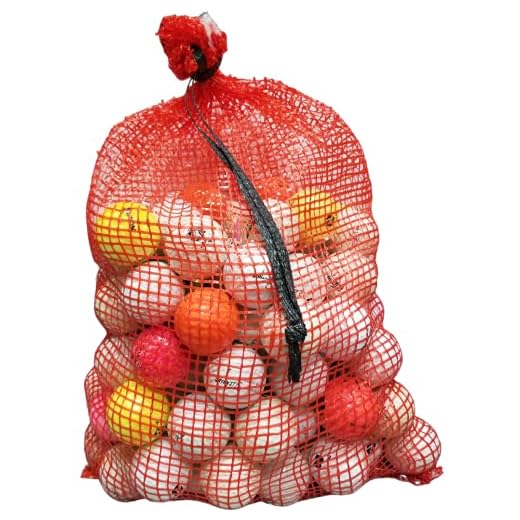 Mixed Golf Balls for Practice Sessions