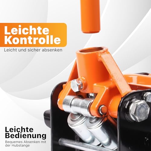 Springer 2,5T Rangierwagenheber HRW 25LS – Quicklift Hydraulik Wagenheber & Autoheber mit Ablage &...