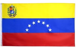 7 Stars Venezuela Flag 1954 Republic of Venezuelan Flags with Brass Grommets...