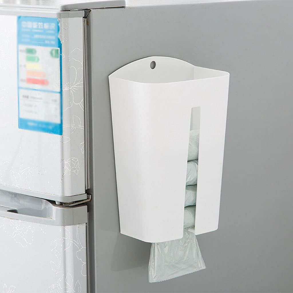 Supporto Muro Per Sacchetti Di Plastica In Tela – Capiente E Riutilizzabile – Organizzatore Da Cucina