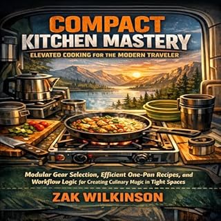 Compact Kitchen Mastery: Elevated Cooking for the Modern Traveler cover art