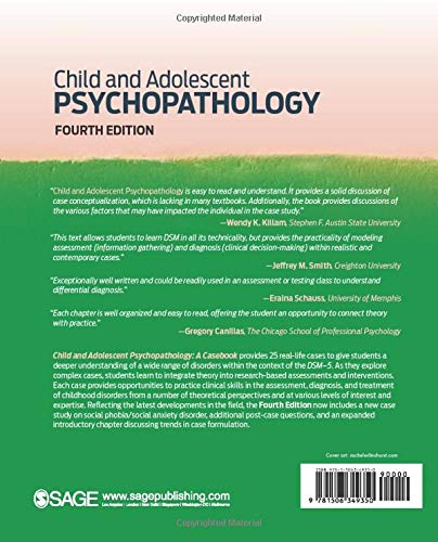 Child And Adolescent Psychopathology: A Casebook #TOP1