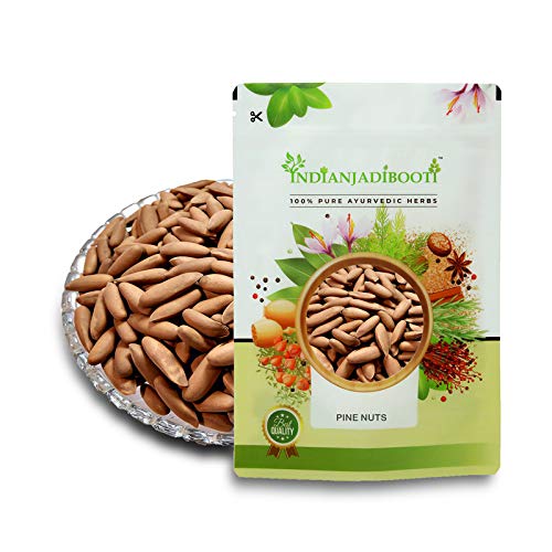IndianJadiBooti Chilgoza Pine Nut Pinus Gerardiana, 400 Grams