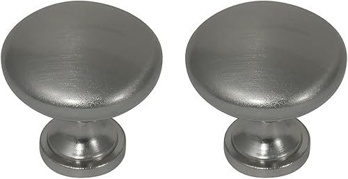 Laurey 54628 Danica - Pomo de níquel satinado cepillado para gabinete, 1 unidad (paquete de 2) disponible en Yaxa Venezuela