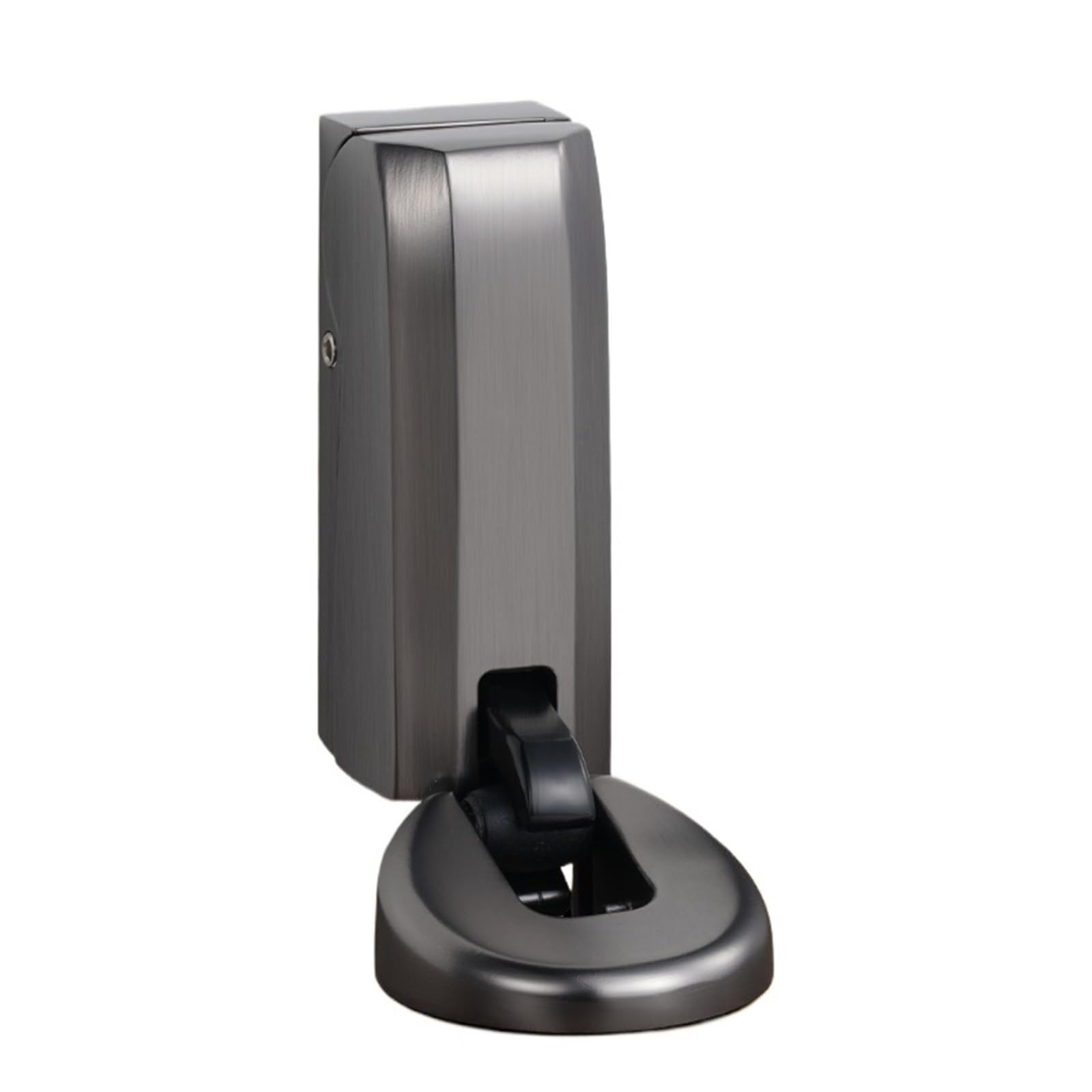 1pcs Hydraulic Damping Door Stop Silent Mechanical Powerful Door Stopper Anti-Collision Device(Gray)