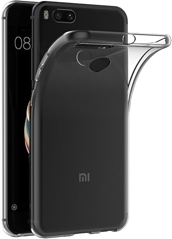 MaiJin Case for Xiaomi Mi A1 / Mi 5X 5.5 inch Soft TPU Rubber Gel Bumper Transparent Back Cover