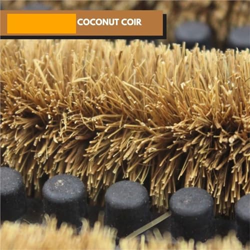 Brosse d'extérieur robuste type grattoir à bottes pour tapis de porte - 8
