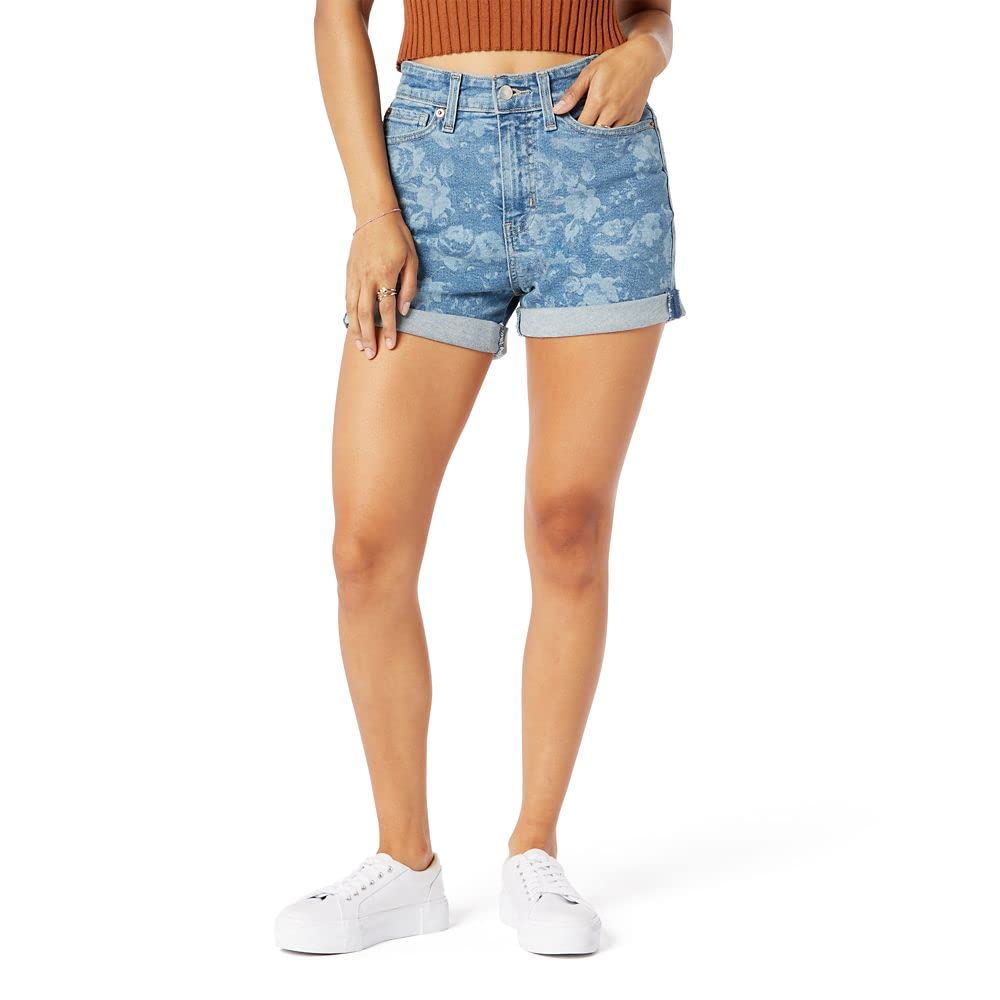 Signature by Levi Strauss & Co. Gold Label Juniors Mom Shorts