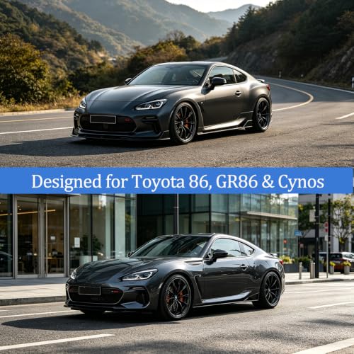 Image of Indoor Car Cover Custom Fit for Toyota 86, GR86 & Cynos Luxurious Soft Stretch Satin Car Cover Breathable Dust-Proof for Underground Garage, Car Show