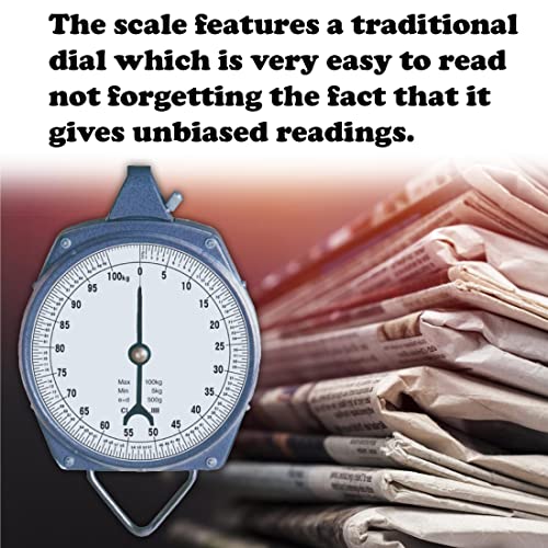 Ansari Group Manual Hanging 100 Kg Weighing Scale Machine Kata 100Kgs