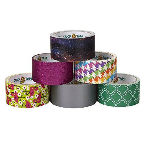 Image of Duck Brand Printed Duct Tape Single Roll, Galaxy (283039) (Pack of 6)