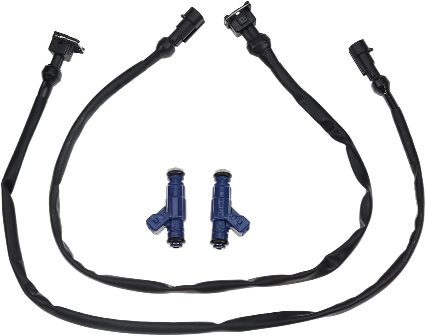 1204318 Fuel Injector Replacement Fuel Injectors & Harness Pair For Polaris RZR Ranger Crew XP 800 (2011-2014) - Replacement Set 1204318, 1204319 Polaris Ranger XP 800 Injectors - Foto 4