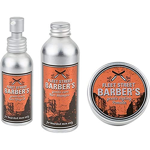 Fleet Street Barber S Bart Set - Shampoo, Pomata