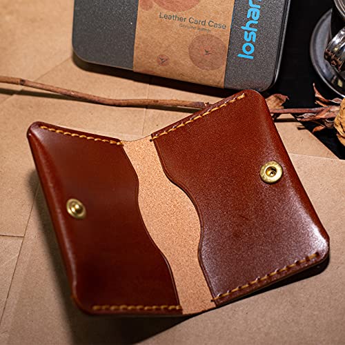 Leather Bifold Card Wallet Slim Minimalist Wallet for Women & Men Front Pocket Card Holder for 8 Credit Cards2