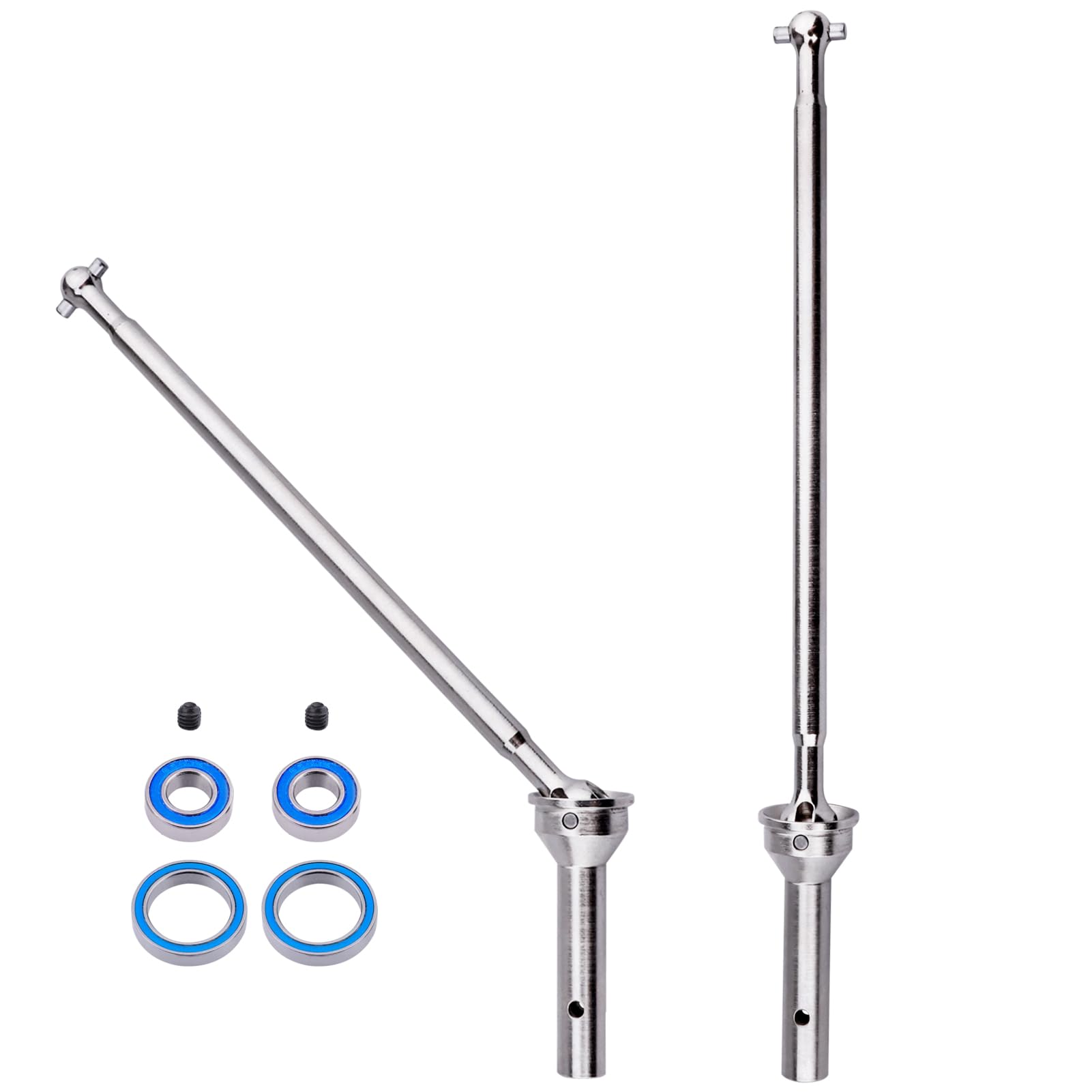 HobbyPark Steel Driveshafts for Arrma Notorious, Talion, Outcast 6S Upgrades (Rear CVD)